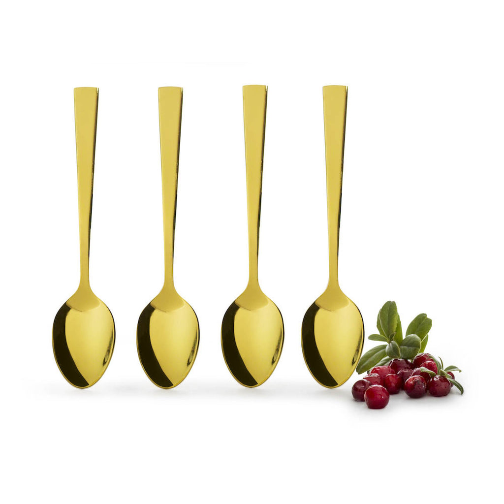 Sagaform Spoon Gold Pack of 4 - Sagaform, INSIDE Hong Kong